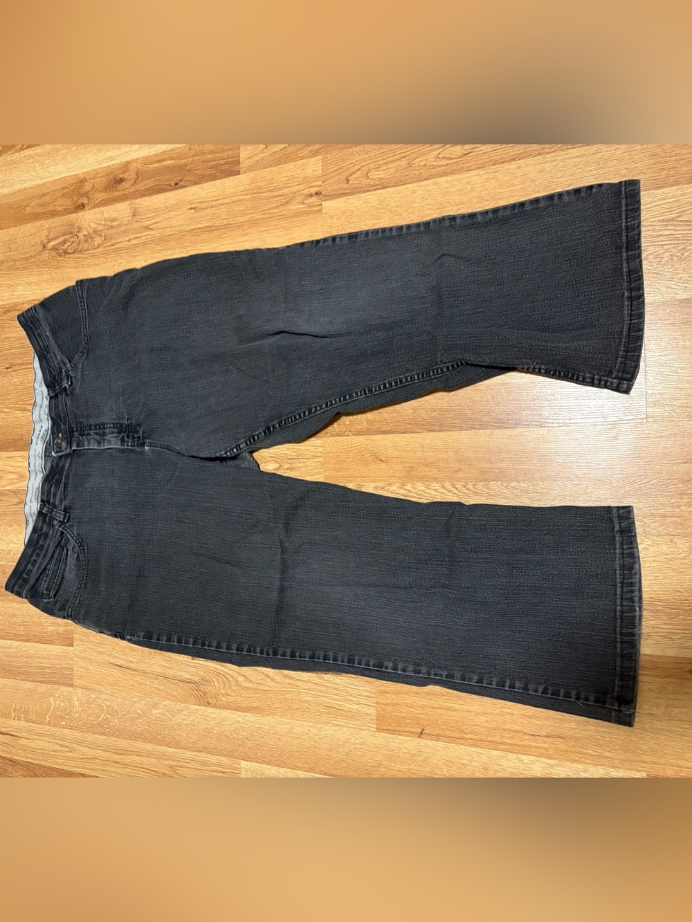 Riders by Lee Women's Straight Black Jeans